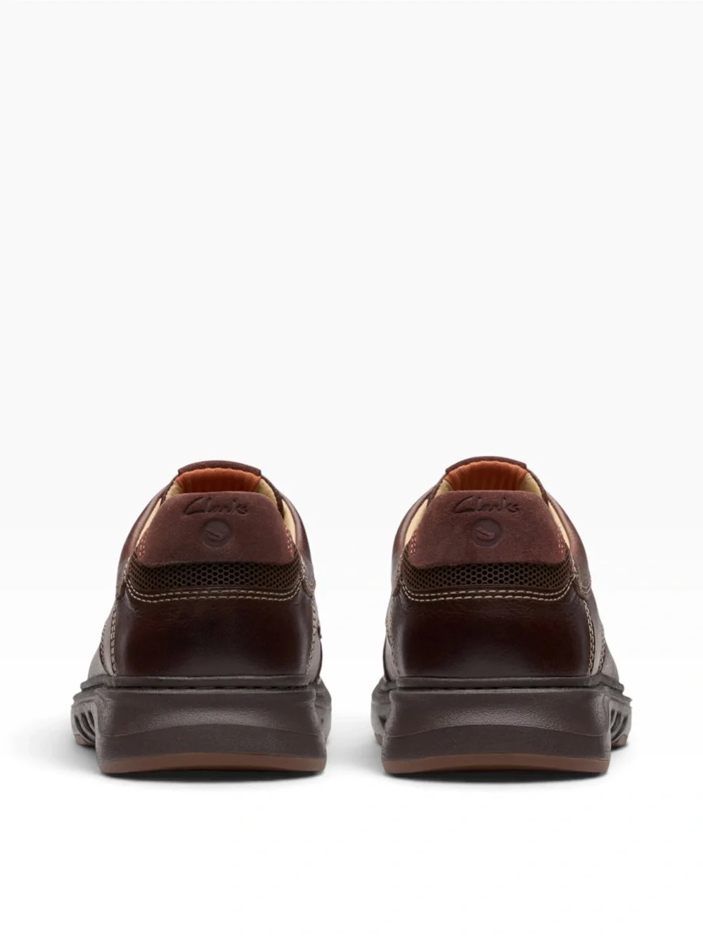 New Clarks Unstructured Bailey Lace Oxford Genuine Leather Lace-Up Comfort